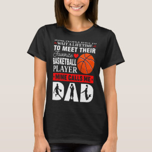 Camiseta Retro Mi jugador favorito de baloncesto me llama a