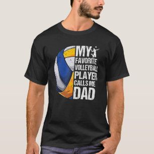Camiseta Retro Mi jugador favorito de voleibol me llama a p