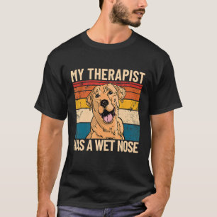 Camiseta Retro Mi Terapia Tiene Un Alquiler De Mascota De N
