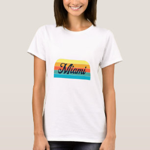 Camiseta Retro Miami