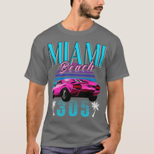 Camiseta Retro Miami Florida 305