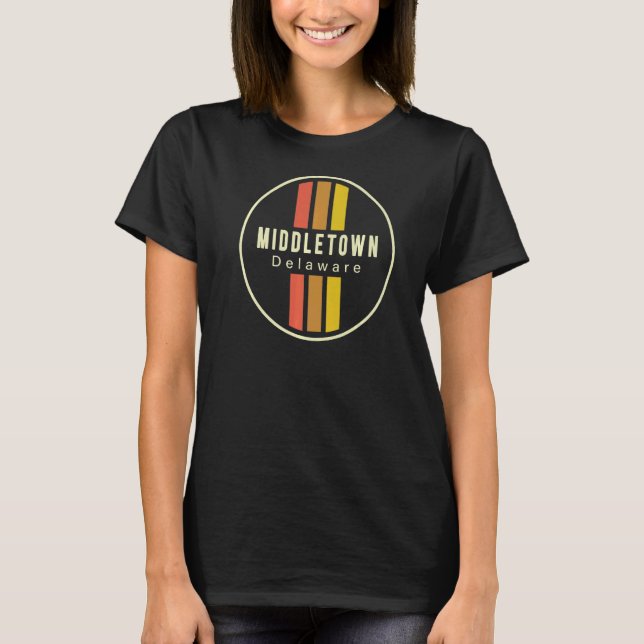 Camiseta Retro Middletown Delaware (Anverso)