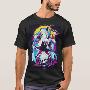 Camiseta Retro Miku de Halloween 7108png108