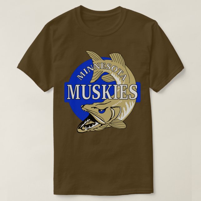 Camiseta Retro Minnesota Muskies ABA Baloncesto 1967 TShirt (Diseño del anverso)