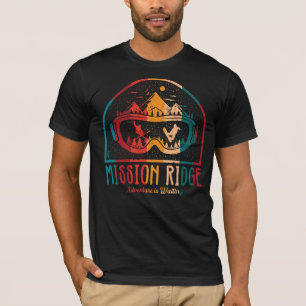Camiseta Retro Mission Ridge Ski Adventure