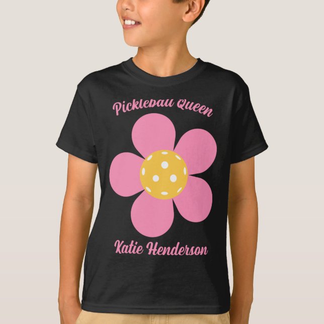 Camiseta Retro Mod 70s Ckleball Flower D  (Anverso)