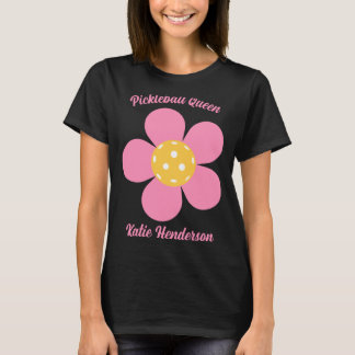 Camiseta Retro Mod 70s Ckleball Flower D 