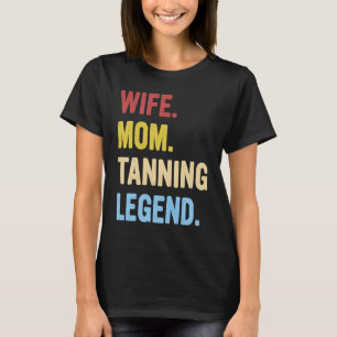 Camiseta Retro Mom Tanning Legend