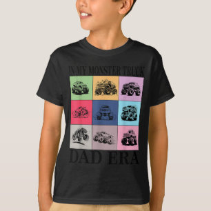 Camiseta Retro Monster Truck Dad en Monster Truck 