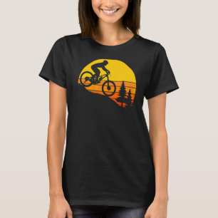 Camiseta Retro Montaña Bicicleta Ciclismo Mtb Hombres Mujer