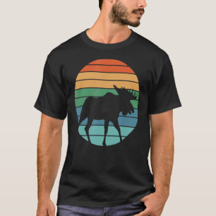 Camiseta Retro Moose Hunter
