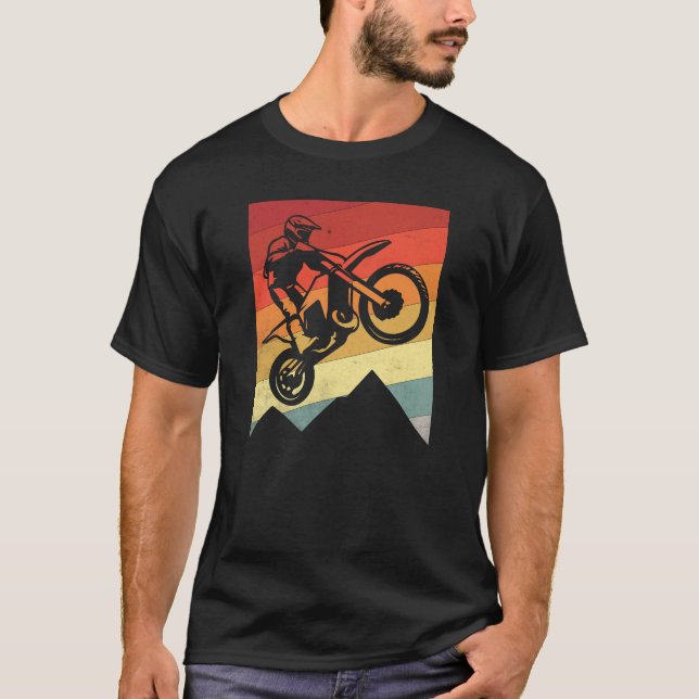 Camiseta Retro Motocross (Anverso)