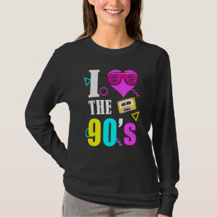 Camiseta Retro Motto I Love 90's