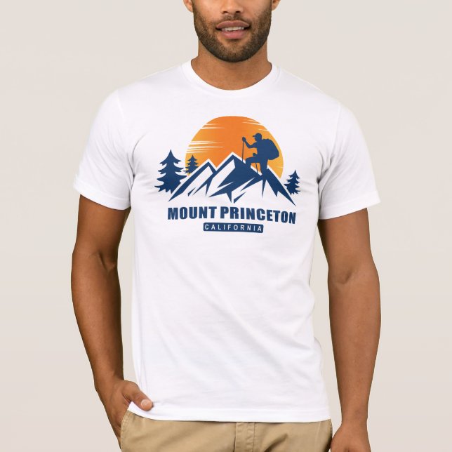 Camiseta Retro Mount Princeton Hike (Anverso)