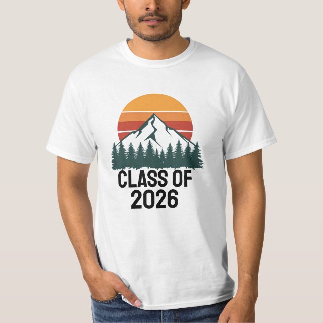 Camiseta Retro Mountain Adventure Peak  (Anverso)