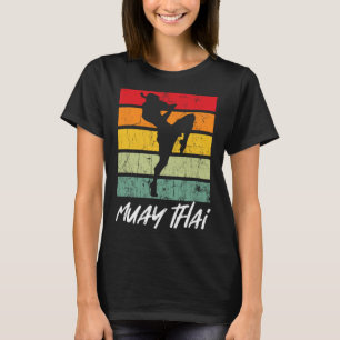 Camiseta Retro Muay Thai Vintage Mma Martial Arts Tailandia