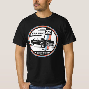 Camiseta Retro Muscle Car Revival