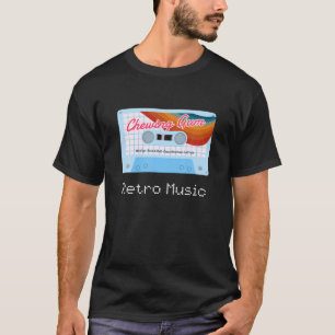 Camiseta Retro Music Cassette Tape 80S 90S Music Lover