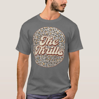 Camiseta Retro Music Thrills Nombre personalizado Círculo n