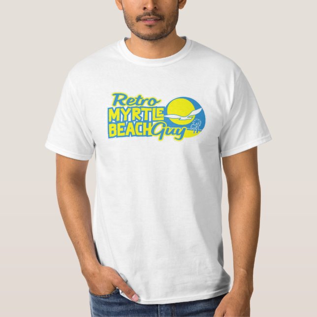 Camiseta Retro Myrtle Beach Guy (Anverso)