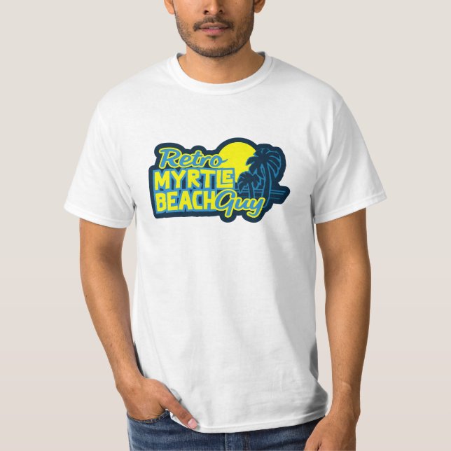 Camiseta Retro Myrtle Beach Guy (Anverso)