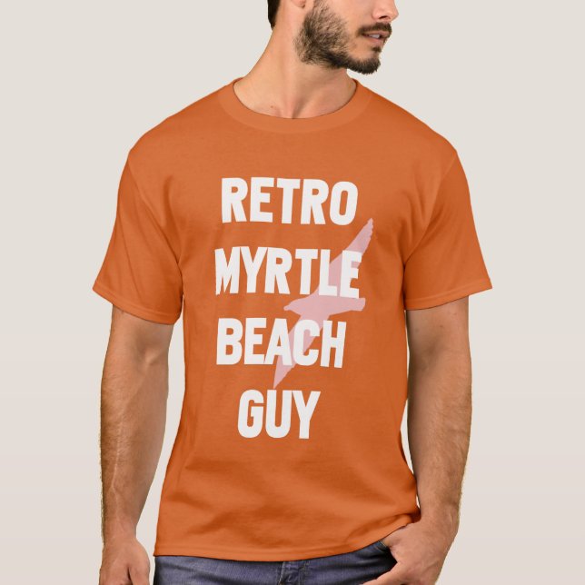 Camiseta Retro Myrtle Beach Guy (Anverso)