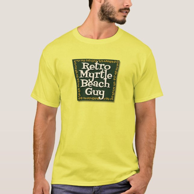 Camiseta Retro Myrtle Beach Guy (Anverso)