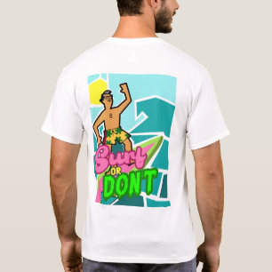 Camiseta Retro Myrtle Beach Guy Surf o No