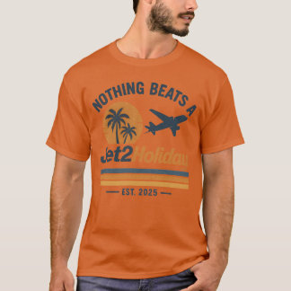 Camiseta Retro Nada Supera Unas Vacaciones Con Jet2 Diseño