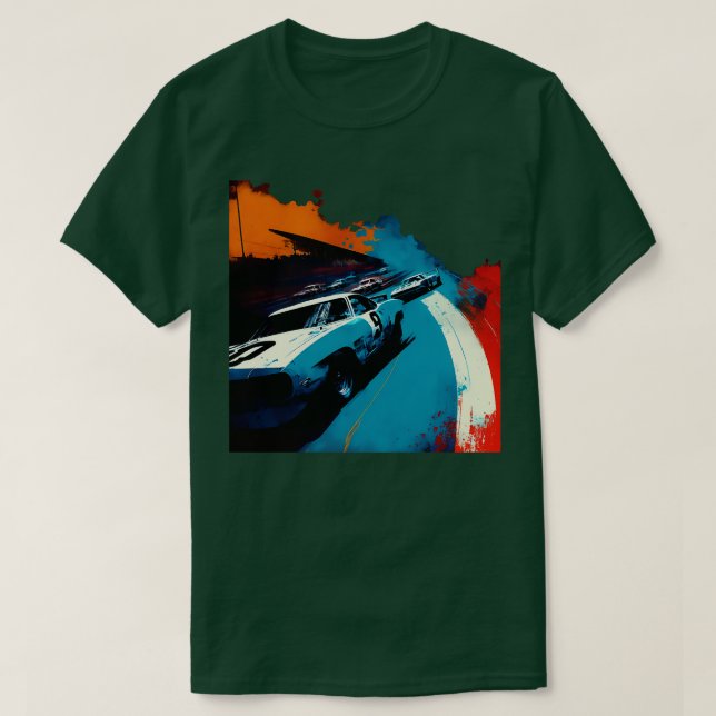 Camiseta Retro NasRace cortado (Diseño del anverso)
