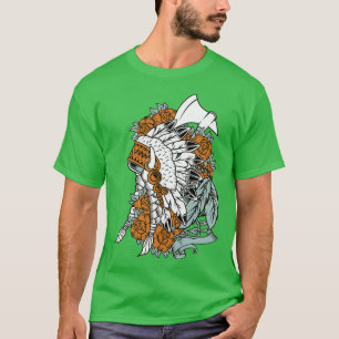 Camiseta Retro nativo americano