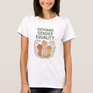 Camiseta Retro Negrita Feminista de Igualdad de Gé