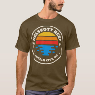 Camiseta Retro Nelscott Reef Lincoln City Oregon Vintage Be