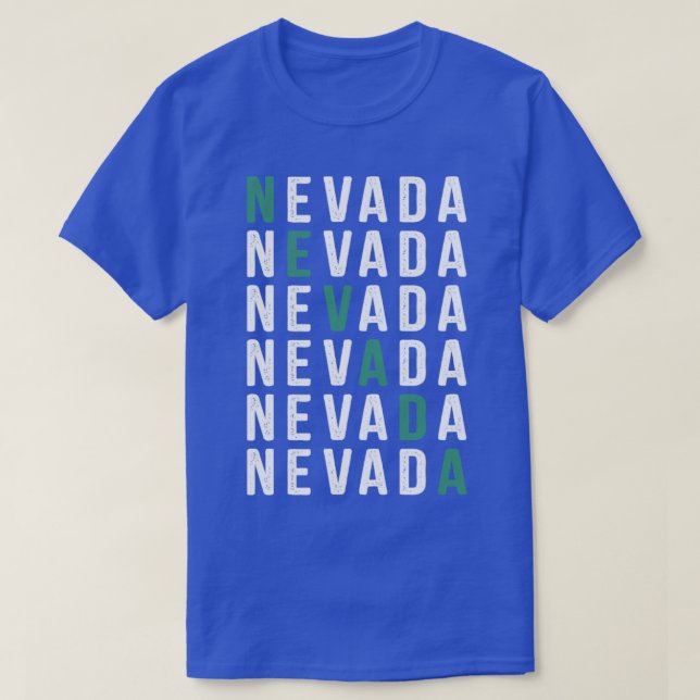 Camiseta Retro Nevada (Diseño del anverso)