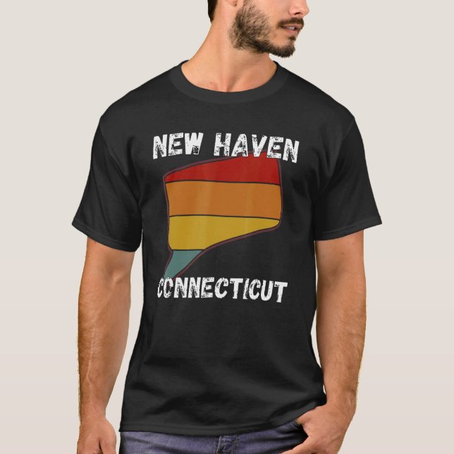 Camiseta Retro New Haven Connecticut (Anverso)