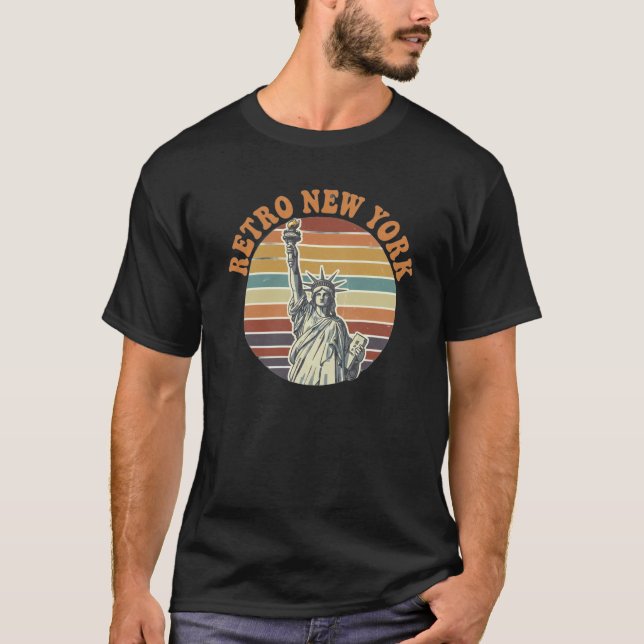 Camiseta Retro New York City Vibes (Anverso)
