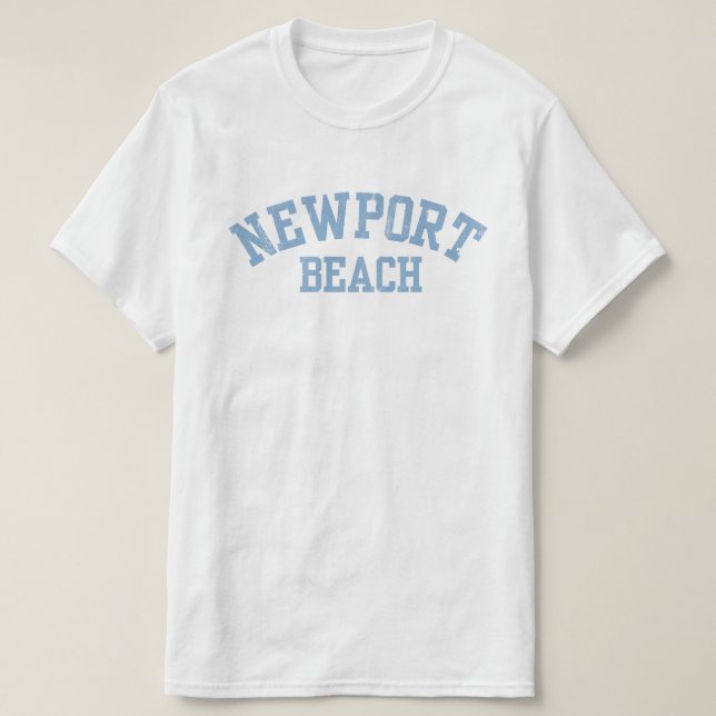 Camiseta Retro Newport Beach Unisex (Diseño del anverso)
