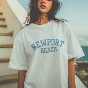 Camiseta Retro Newport Beach Unisex