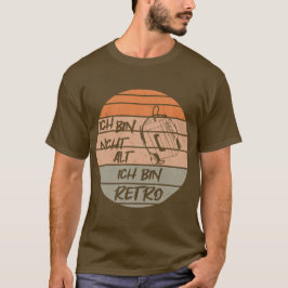Camiseta retro nicht alt, kassenttenplayer