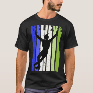 Camiseta Retro Niños Hielo Patinaje Vintage Estilo Trastorn