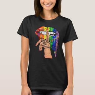 Camiseta Retro No Juzgue Lo Que No Entiende Lgbt P