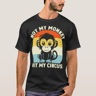 Camiseta Retro No Mi Mono No Mi Circo