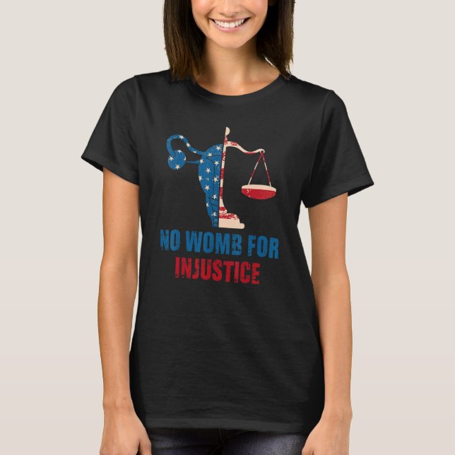 Camiseta Retro No Viento Para La Justicia (Anverso)