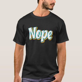 Camiseta Retro Nope