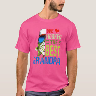 Camiseta Retro Nos Encanta El Mejor Abuelo Fisherman Fa