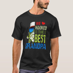 Camiseta Retro Nos Encanta El Mejor Abuelo Fisherman Fa