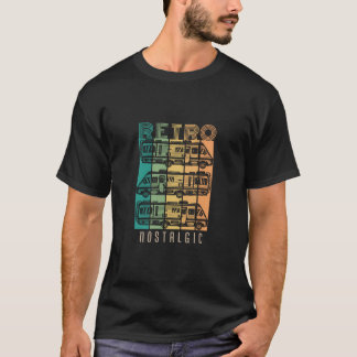 Camiseta retro nostálgica RV Camping