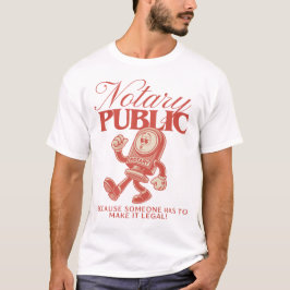 Camiseta Retro Notario Público Funny Notario Humor