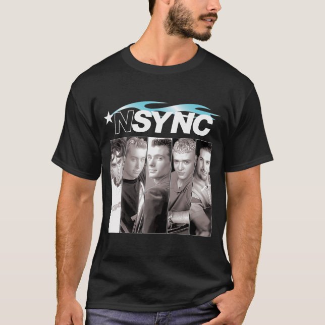 Camiseta Retro Nsync Para Navidades Nsync 90S Music Boy (Anverso)