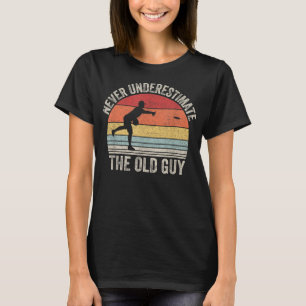 Camiseta Retro Nunca Subestima El Disco Funny G Del Viejo H